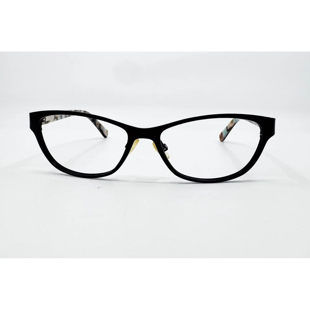 Kardashian Kollection Eyeglasses Womens Black Cat Eye KK-31 Col.004 51-14-135